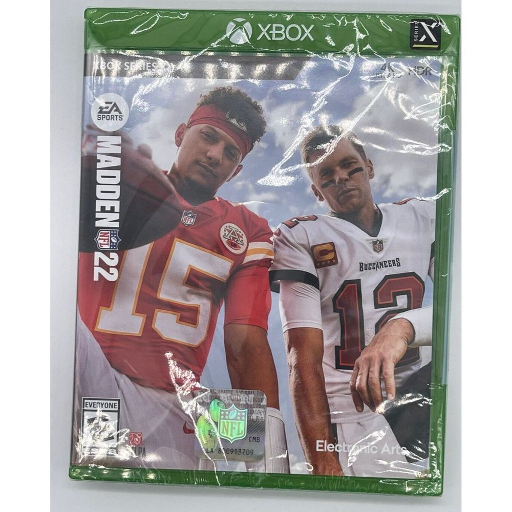 New - Sealed In Box Madden NFL 22 - Microsoft Xbox Series X|S